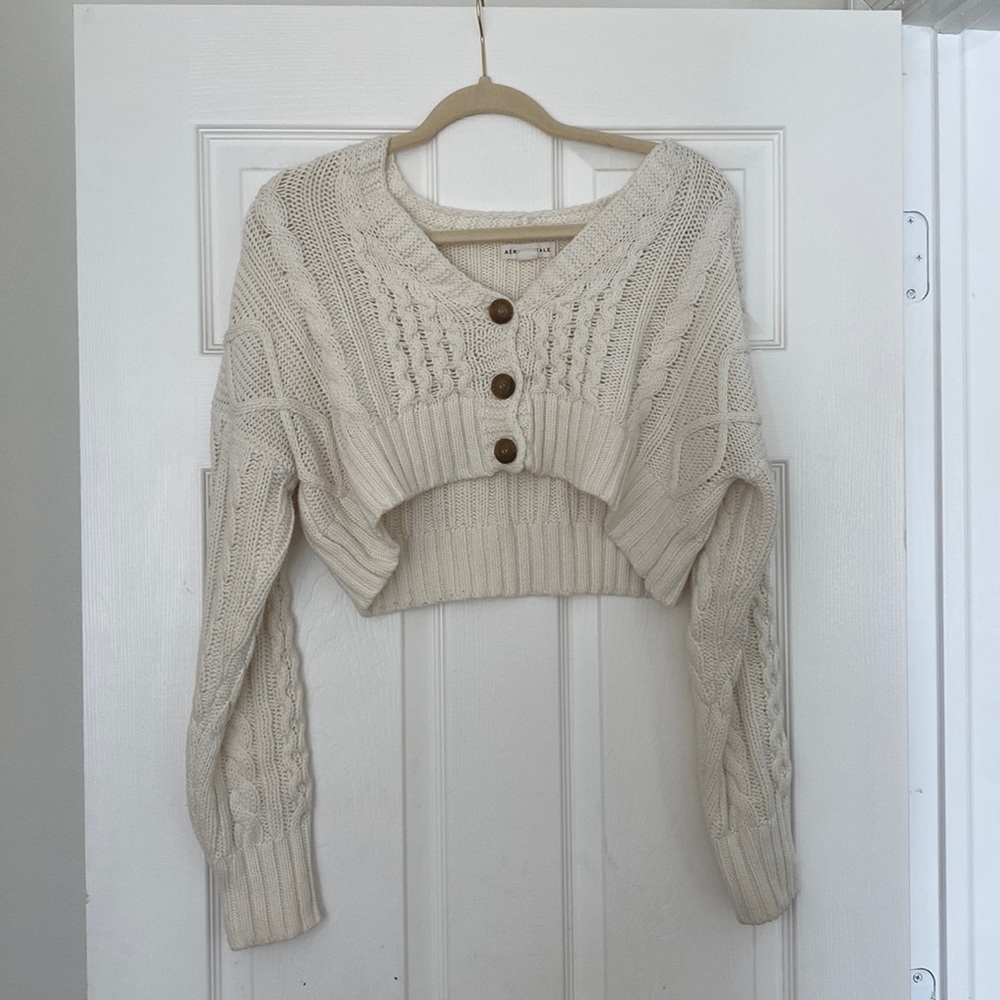 Cropped sweater